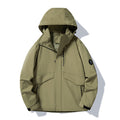 Spring and Autumn Thin Breathable Waterproof Windproof Detachable Mountain Hiking Camping Mountaineering Jacket