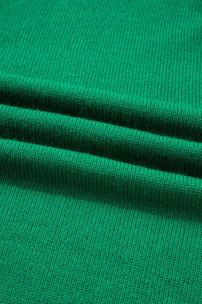 Solid Knit Button-Up Drop Shoulder Sweater Cardiga