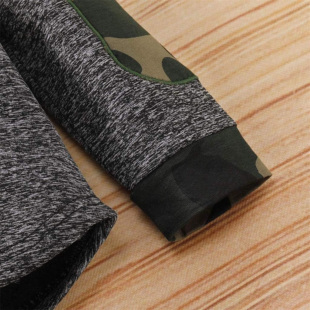 Toddler Baby Boys Clothes Infant Christmas Plaid Long Sleeve Hoodie Sweatshirt Pants Set Fall Winter Xmas Outfits